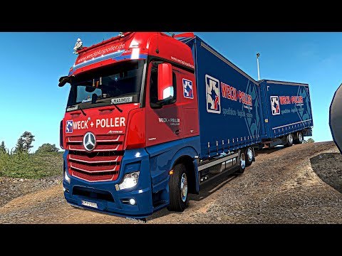 ETS2 Mit dem Tandem Lkw durch Skandinavien [ETS2 1.36 Beta] 🚚 [1253] Euro Truck Simulator 2
