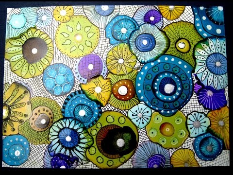 Playing with Yupo Paper & Alcohol Inks