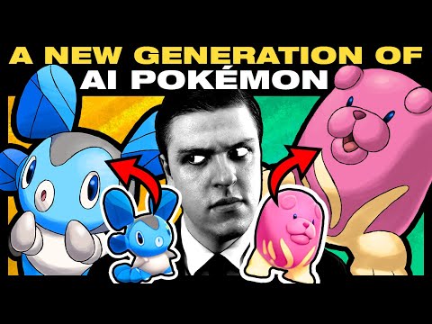 I Used A.I. to Design a WHOLE NEW GENERATION of Pokémon!