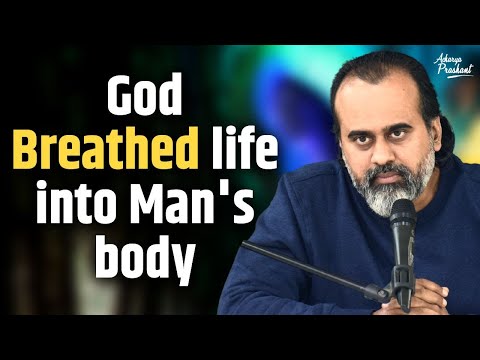 Meaning of 'God breathed life into man's body' || Acharya Prashant,on Bible and GuruGranth Sahib