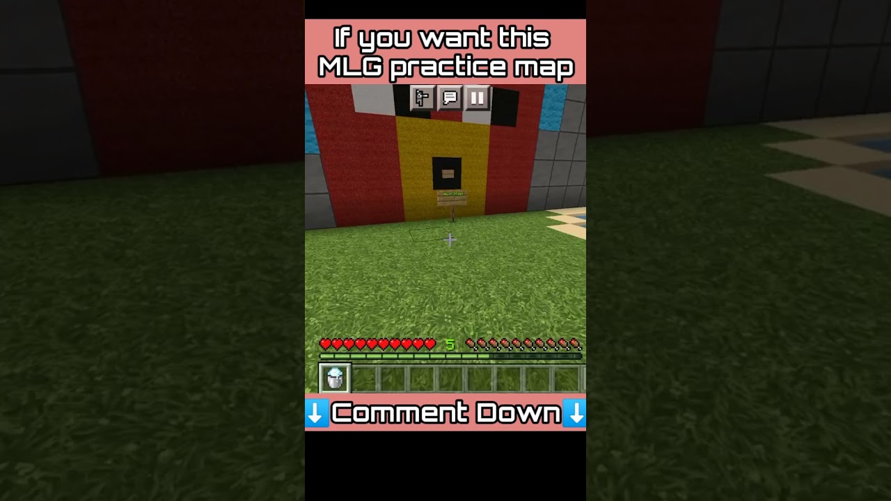 All possible MLG practice Map for Pocket edition #minecraft #MLG #AllPossibleMLG
