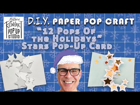DIY: Paper Pop Craft: Stars Pop-Up Card