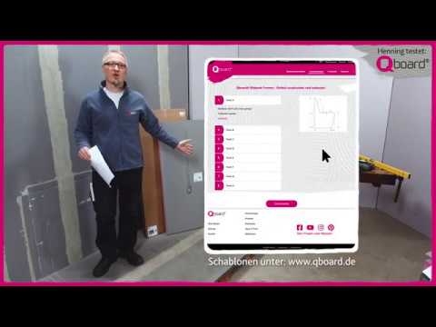 Henning testet Qboard: Schablonen für Sitzbänke
