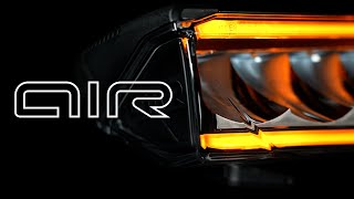 LED rampa LAZER AIR-55 16,2" (411mm), s pozičním světlem, 6800lm, 10-32V, IP68, ECE R149