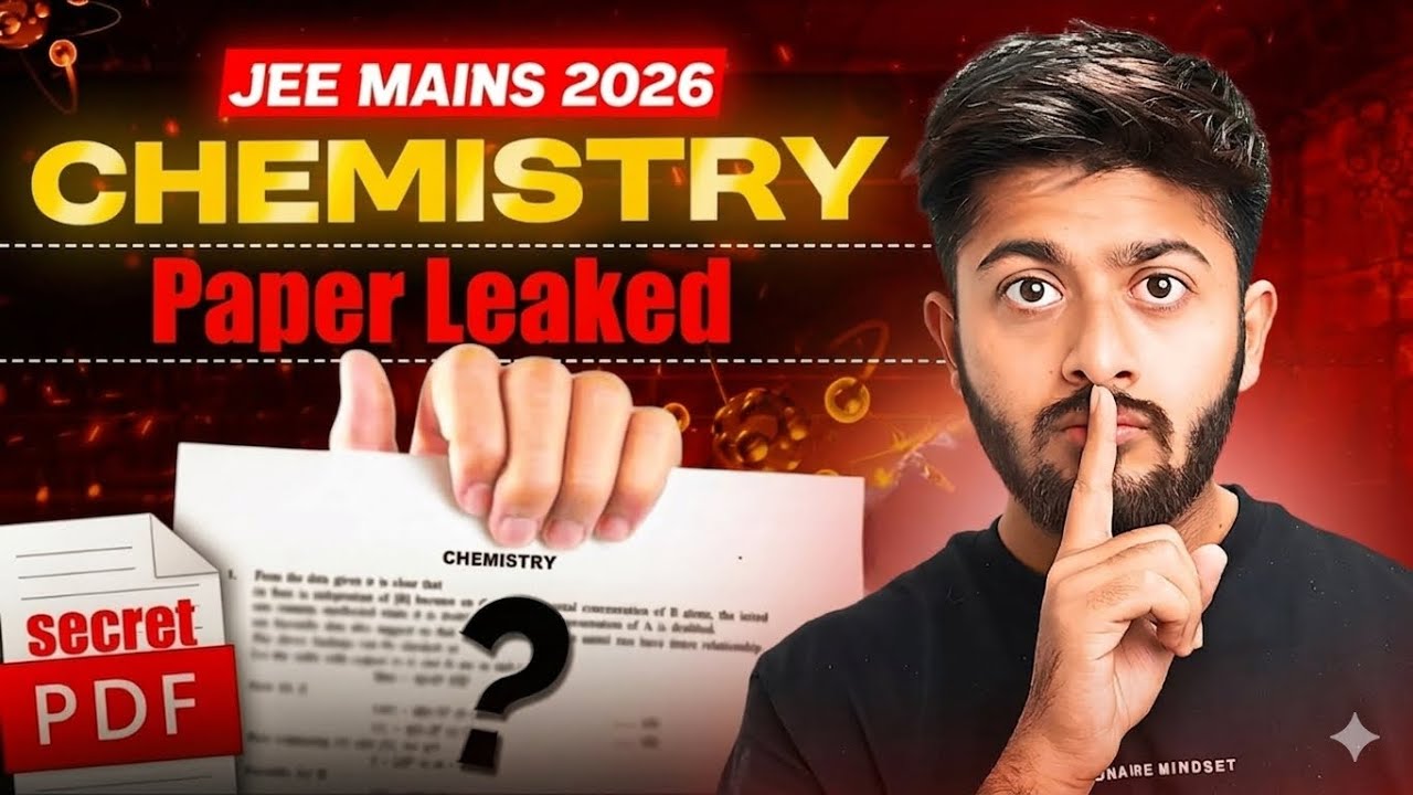 🔴JEE Main April Attempt 90% Paper Leaked😱 Question yahi se ayega😡#iit #jee 