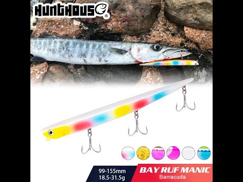 Hunthouse swimbait bay ruf manic fishing lure pencil