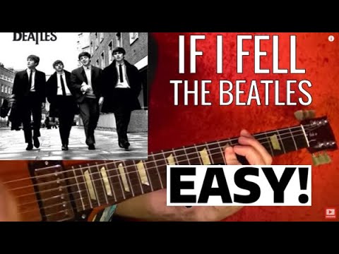 If I Fell - The Beatles - EASY Guitar Lesson