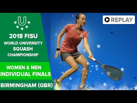 🔴   SQUASH - Individual Finals - 2018 FISU World University Champs
