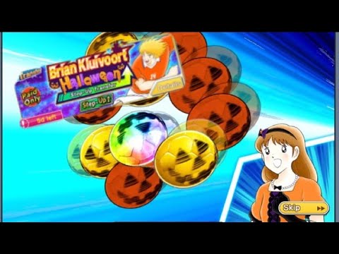 Captain Tsubasa Dream Team! Brian Kluivoort Halloween Step Up Transfer! Paid Only