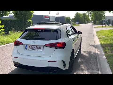 MERCEDES W177 A200 - ICON AUTOMOTIVE EXHAUST / A45 LOOK DIFFUSER & TIPS