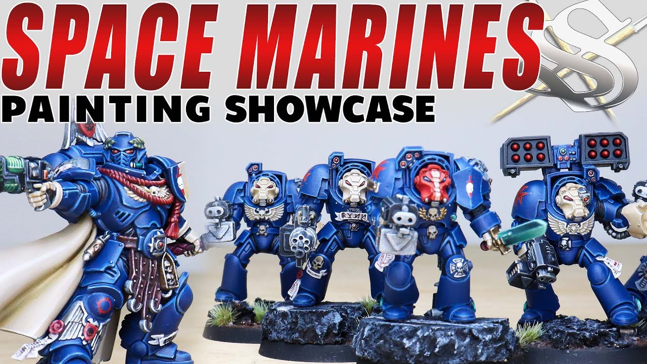 PAINTING SHOWCASE Space Marines Custom Chapter Warhammer 40k