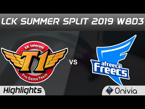 SKT vs AF Highlights Game 2 LCK Summer 2019 W8D3 SK Telecom T1 vs Afreeca Freecs Highlights by Onivi