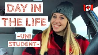 DAY IN THE LIFE OF A UNI STUDENT!! UNIVERSITY OF MANITOBA