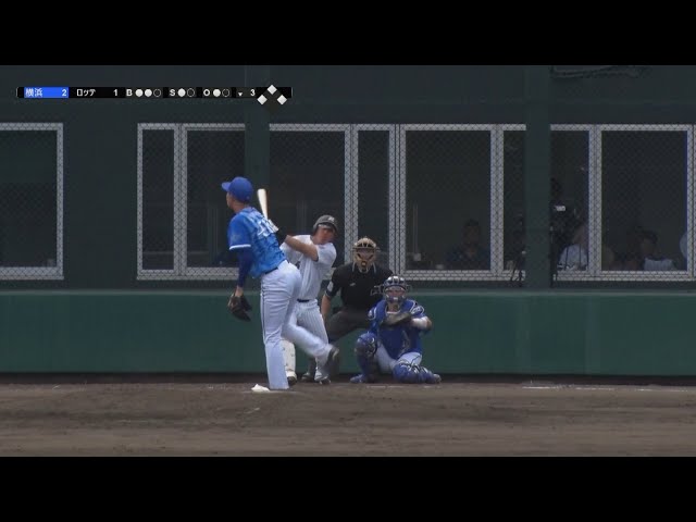 【ファーム】 マリーンズ・安田が走者一掃の逆転のタイムリー2ベースを放つ!! 2018/5/19 M-DB(ファーム)