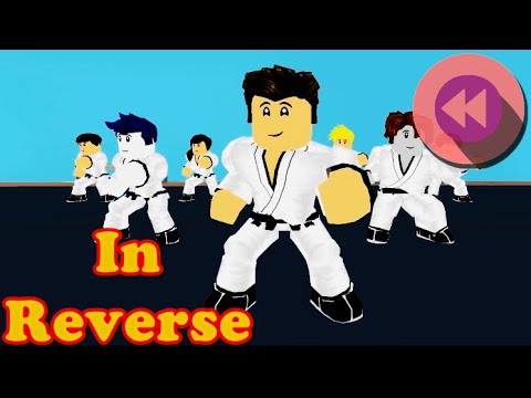 [Reversed] Roblox Karate Story - Lemon Fight   Stronger