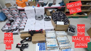 GILLETTE RAZOR 3 THOUSAND. MASA 16 HEADS. SUPER CHEAP JET BLOWER. PAIR OF BATTERIES. JANPAN WELDI...