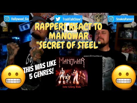 Rappers React To Manowar "Secret Of Steel"!!!