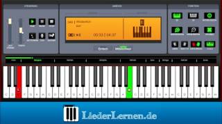 BAP - Widderlich - Klavier lernen - Musiknoten - Akkorde