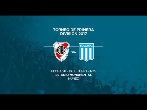 RESUMEN River 2 vs Racing 3 - TP2016-17 - Fecha 28