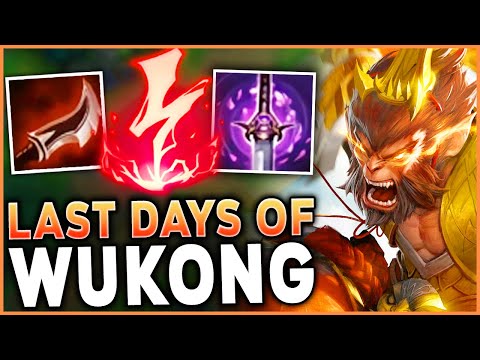 ENJOYING WUKONG AS A CANNON MINION BEFORE THE REWORK - League of Legends
