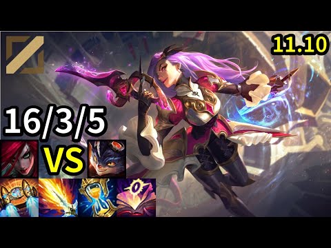 Katarina Mid vs Rumble - KR Grandmaster | Patch 11.10
