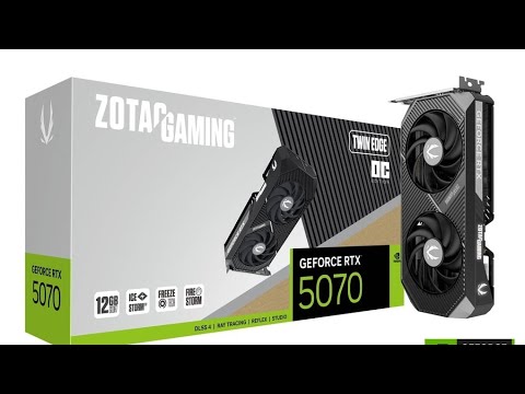 ZOTAC RTX 5070 TWIN EDGE 12GB ZT-B50700E-10P