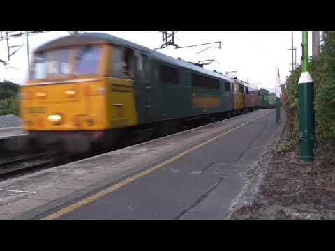 4S56 Crewe Basford Hall to Coatbridge and 6H39 Runcorn Yard to Bredbury RTS