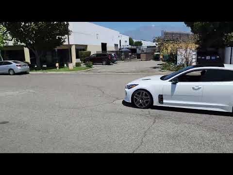 Ark Performance Downpipe with Borla Catback on Kia Stinger #performancecars #borla #kiastinger