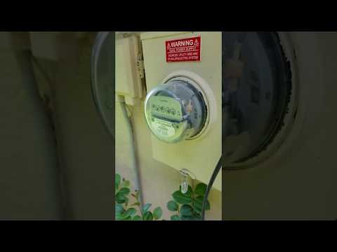 Testing/meter spinning backwards