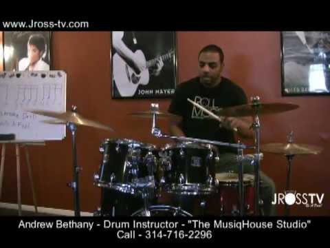 James Ross @ (Drum Solo) Andrew Bethany - "The MusiqHouse" - The School For All Levels -- Jross-tv