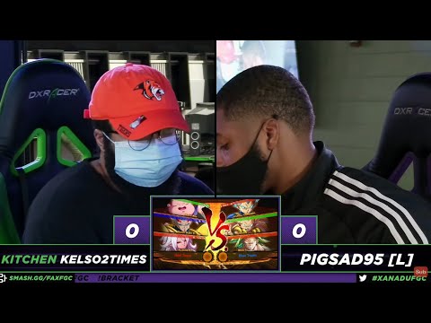 F@X 413 GRAND FINALS - KELSO2TIMES Vs. Pigsad95 Dragon Ball FighterZ