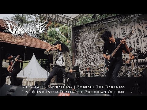 CROWS AS DIVINE - OF GREATER ASPIRATIONS + EMBRACE THE DARKNESS (Live @Indonesia Death Fest 2019)