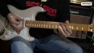Video thumbnail for SQUIER BY FENDER Classic Vibe Stratocaster 50s WB by session