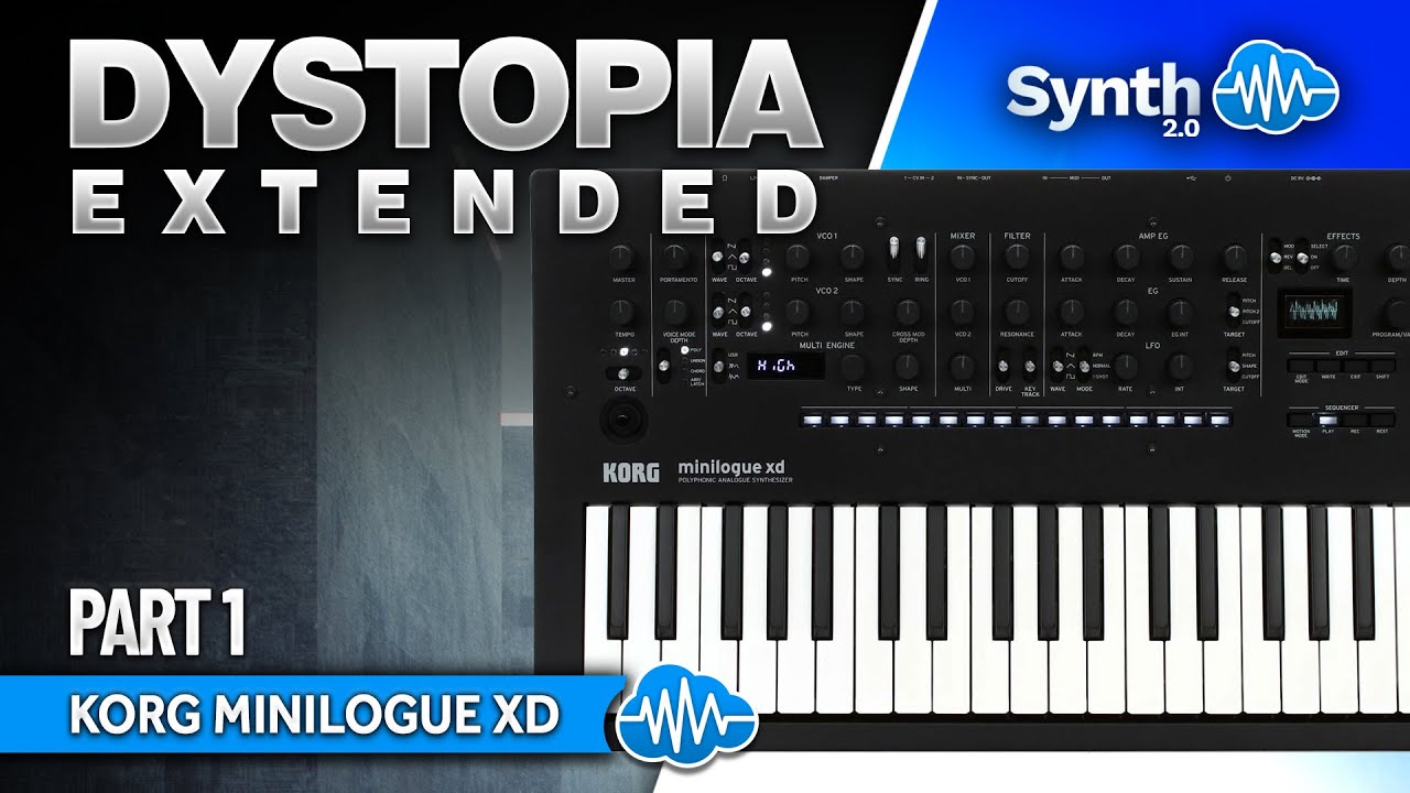 SCL041 - ( Bundle ) - Analog Mania + Dystopia Extended - Korg Minilogue XD Video Preview