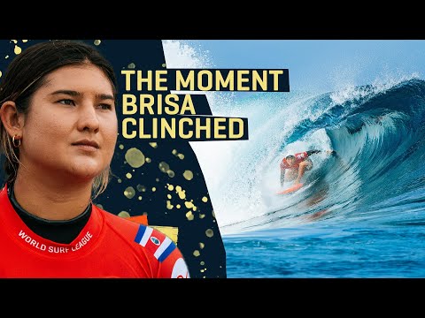 Hennessy Had To Fight It Out In The Water For Her Spot At In Finals, Here is The Moment She Clinched