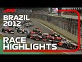 2012 Brazilian Grand Prix: Race Highlights | Presented by Pirelli