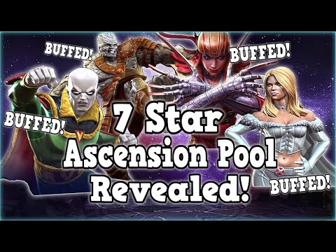 7 Star Ascension Pool REVEALED! SO MANY BUFFS! | Marvel Contest of Champions
