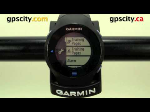 The GPS Screen in the Garmin Forerunner 610 Sport Watch