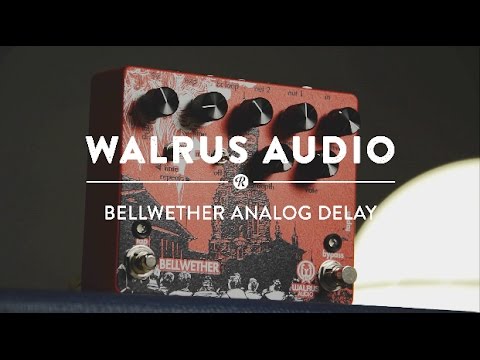 Walrus Bellwether Analog Delay With Tap Tempo Guitar Effects Pedal image 2