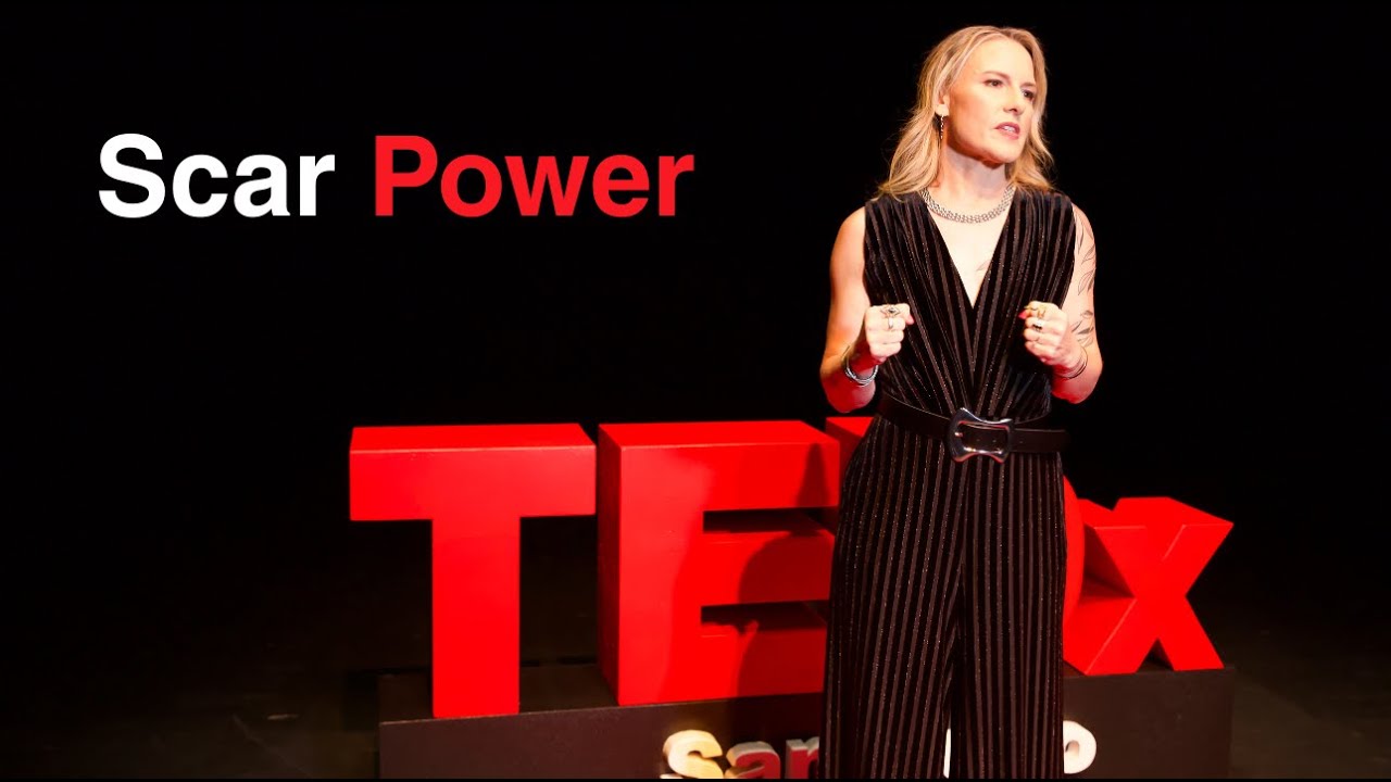 Scars are what make you powerful | Catherine Hampel | TEDxSan Diego Studio