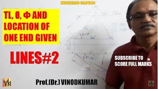 Download Lagu Projection of Lines -2, Line inclined to both HP and VP -2 by Prof. Vinodkumar Thumbnail