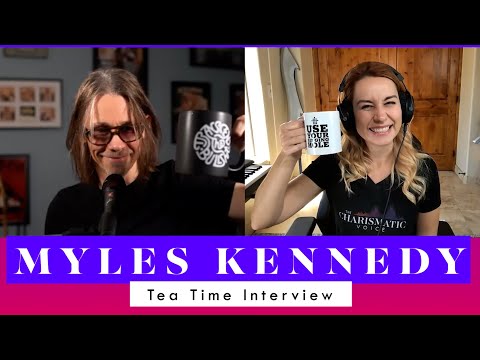 Myles Kennedy of Alter Bridge: Tea Time Interview with Elizabeth Zharoff