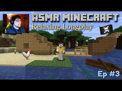 ASMR Minecraft Shipwreck Adventure! Get cozy and relax 💤