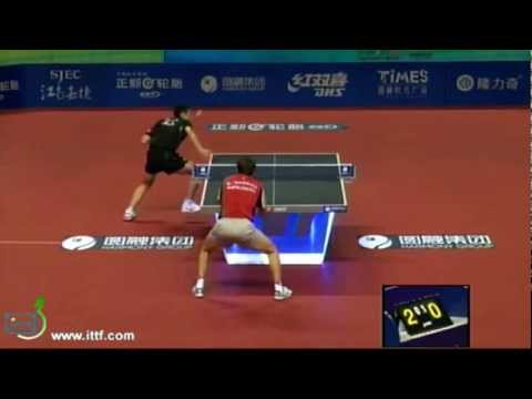 Xu Xin vs Robert Gardos[Harmony China Open 2011]
