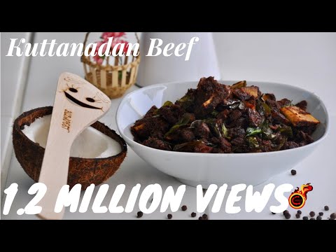 Kerala Beef Roast | Kuttanadan Beef Varattiyathu குதனாடன் ஬ெற்றிற் | Beef Fry | Ep:128