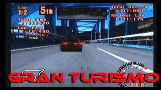 Gran Turismo playing on the Playstation / PS1