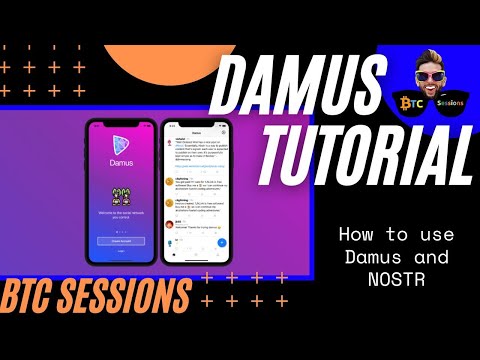 Damus For NOSTR - Tutorial video thumbnail
