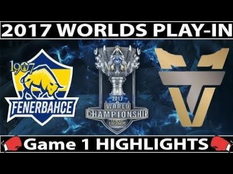 #1 FB vs ONE Highlights Game 1 Worlds 2017 Elimination Day 1 | 1907 Fenerbahçe  vs Team ONE