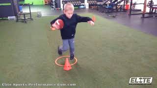 Youth Athlete Working Movement Skills