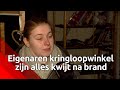'We zijn alles kwijt', grote schade na de brand in kringloopwinkel 2J in Heeze